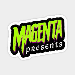 Magenta Presents Logo Magnet