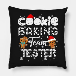 christmas cookie baking team tester Pillow