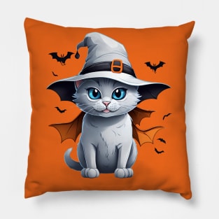 Halloween cute cat Pillow