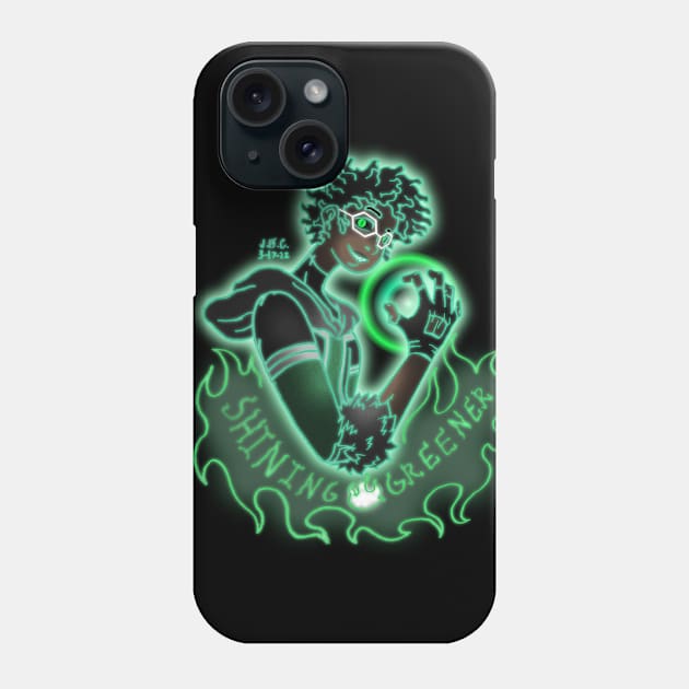 Shining Greener Phone Case by TeeJay93