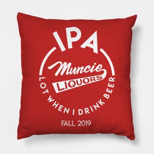 Muncie Liquors Pillow