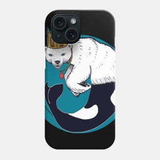 King of the whale-bears Phone Case