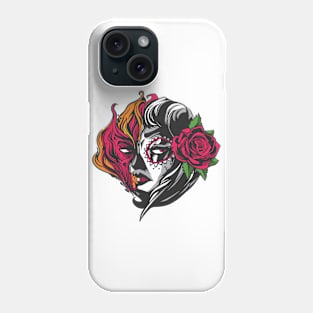 Beautiful Mexican Fire Girl Phone Case