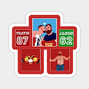 Jason Kelce x Travis Kelce - Highlights Magnet