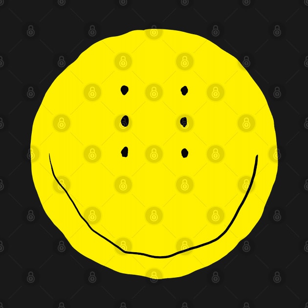 Six-Eyed Smiley Face, Medium by Niemand