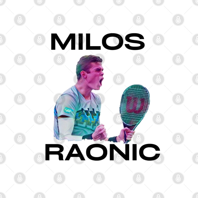 milos raonic by BorodinaAlen