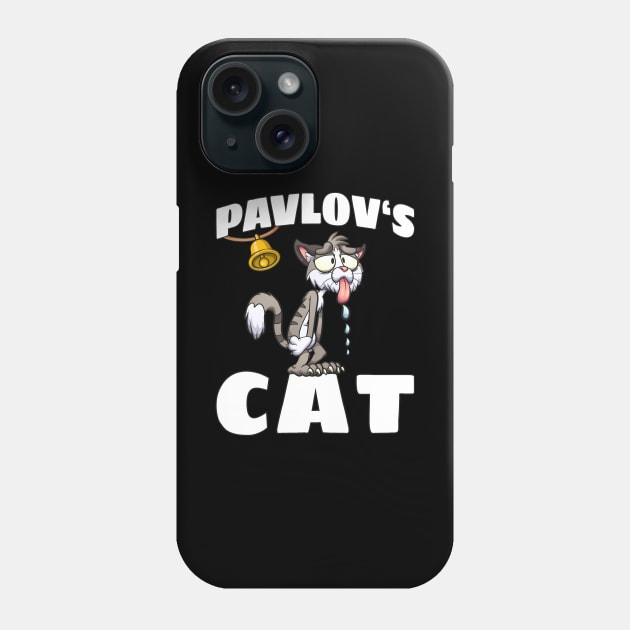 Pavlov's Cat Phone Case by ninarts