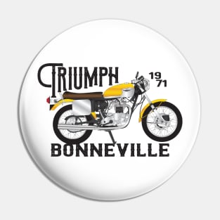 1971 Triumph Bonneville Pin