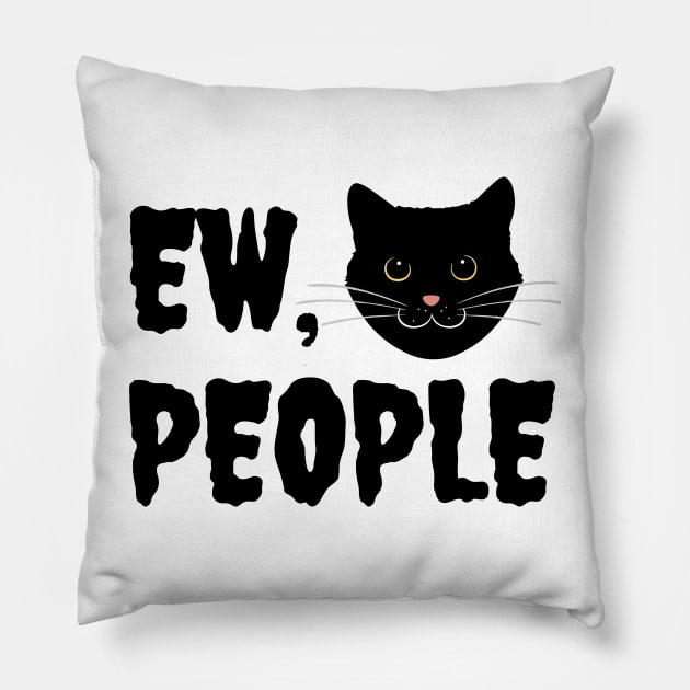 EW PEOPLE Pillow by mdr design