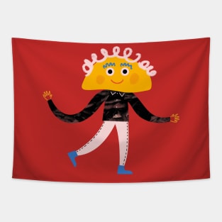 Happy Taco Tapestry