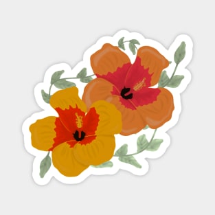 Hibiscus Magnet