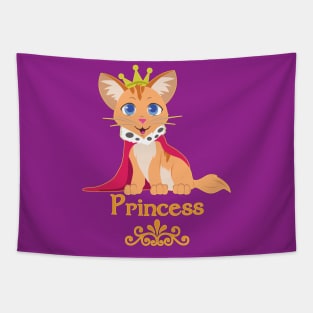 Princess Kitten Tapestry