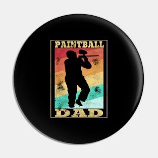 Paintball DAD Airsoft Softgun Airgun Mask Gift Pin