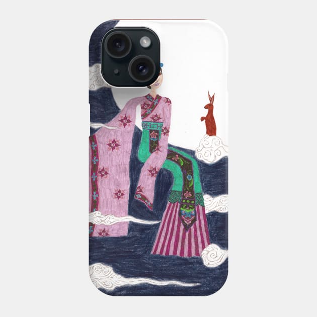 Chang ‘E Phone Case by DebiCady