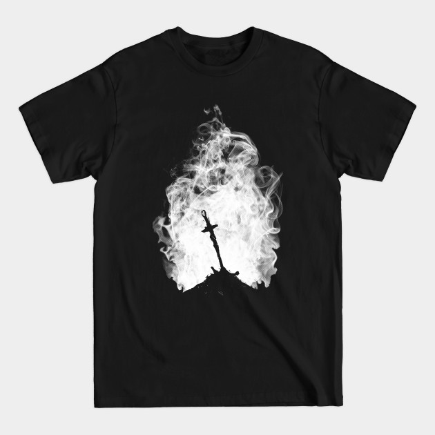 Dark Flame (White Version) - Dark Souls - T-Shirt