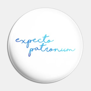 Blue Expecto Patronum Pin