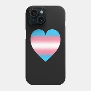 Trans Pride Heart Phone Case