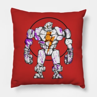 Mech Suit Pug Pillow