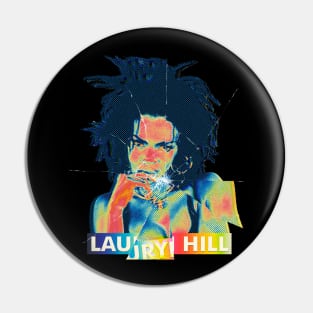 ART GLASS - lauryn hill EFFECT Pin