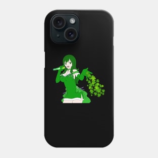 St Patricks Day Girl Anime women dress Phone Case