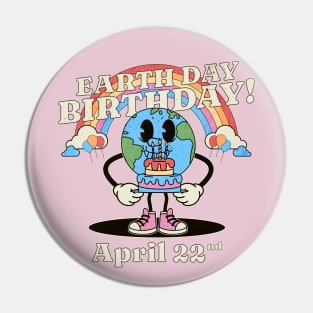 Earth Day 2024 - Earth Day Birthday - April 22nd Earth Day Pin