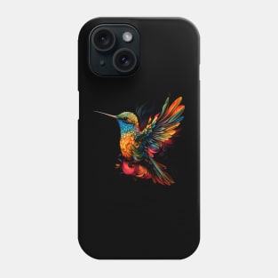 Neon Hummingbird #2 Phone Case