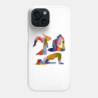 Rainbow trio Phone Case