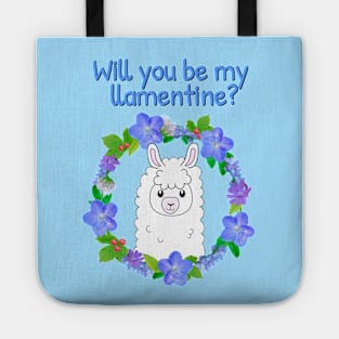 Will you be my llamentine 2022? Tote