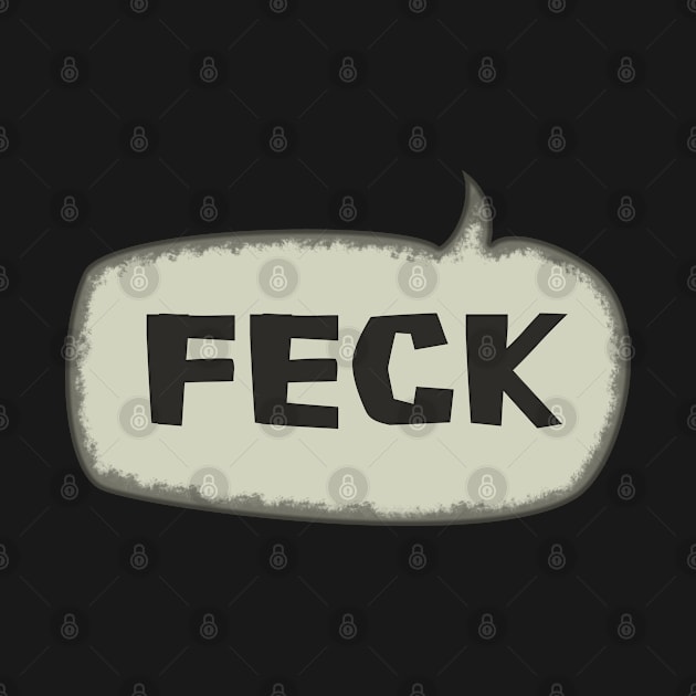 Feck - Speech Bubble by SolarCross