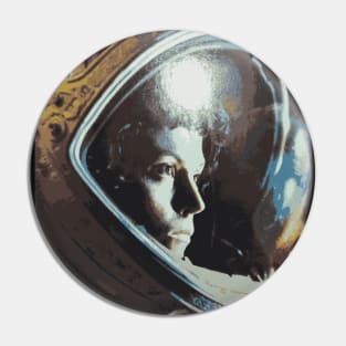 Alien movie (1979): Ripley in Helmet Poster Print Pin