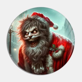 Dr Jekyll and Mr Claus Pin