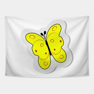 Butterfly. Insect. Summer. Ease. Live nature. Bright logo. Animal world. Tapestry