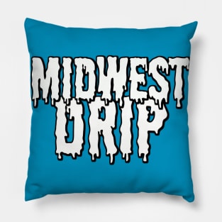 MIDWEST DRIP Black&White Pillow