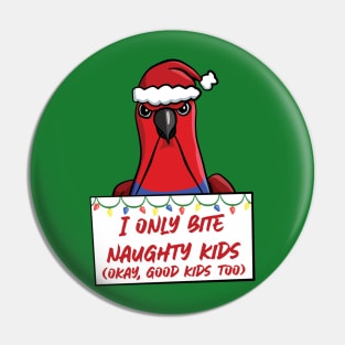 Only Bite Naughty Kids Female Eclectus Pin