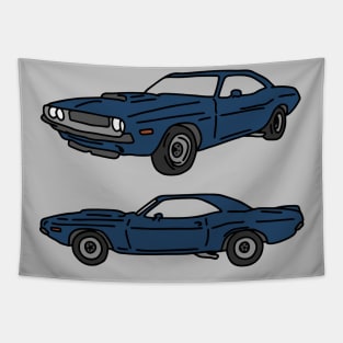 old muscle car Tapestry