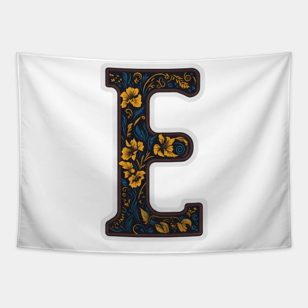 Letter E Tapestry by design19970