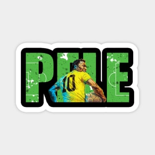 Pelé-legends never die-rip Magnet