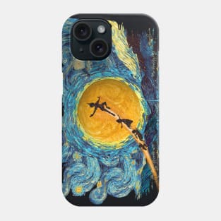 Peter and friends fly abstract art Phone Case