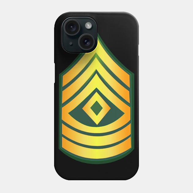 First Sergeant - 1st Sgt E8 wo txt Phone Case by twix123844