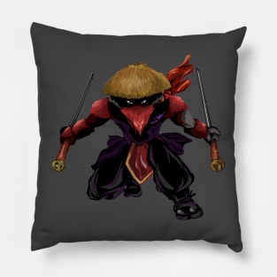 Ninja Warrior the Fighting Ronin Pillow