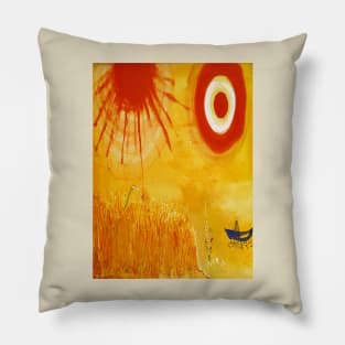 Marc Chagall A Wheatfield On A Summers Afternoon Pillow