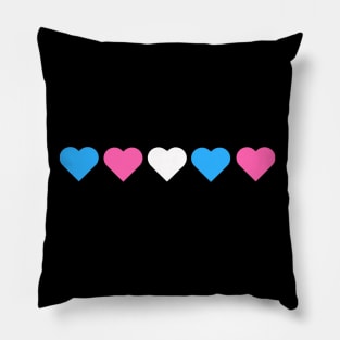 Transgender Hearts Pillow