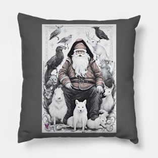 Fauna's Santa Pillow