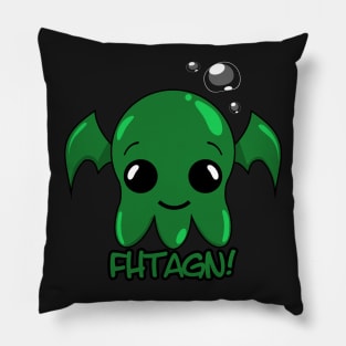 Rejoice! Cute-Thulhu Rises! Pillow