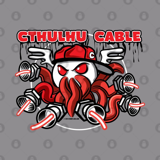 Cthulhu Cable Company - When coax is one of your fears. by eShirtLabs