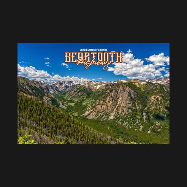 Beartooth Highway Wyoming and Montana by Gestalt Imagery