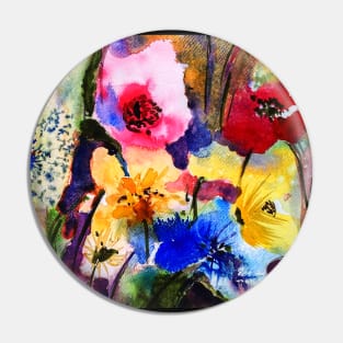 wild flower Pin