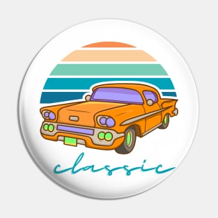 Vintage Classic Car Pin