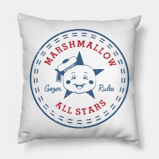 MARSHMALLOW ALL STARS - GOZER RULES 1984 Pillow