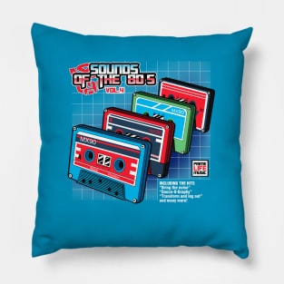 Sounds of the 80s Vol.4 Pillow